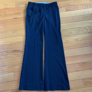 Theory Pinstripe Suit Pants NWOT